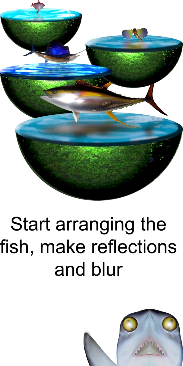 Creation of Fish Soups or Shark Dreams: Step 11